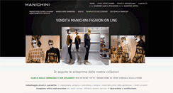 Desktop Screenshot of manichini.eu